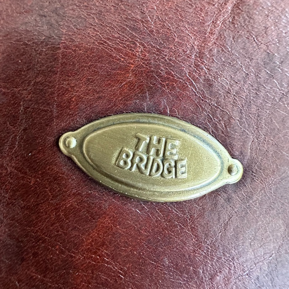 Brown Leather Tote Bag